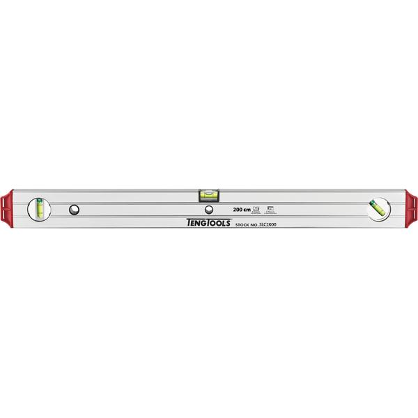 H/D ALUMINIUM SPIRIT LEVEL 2000MM